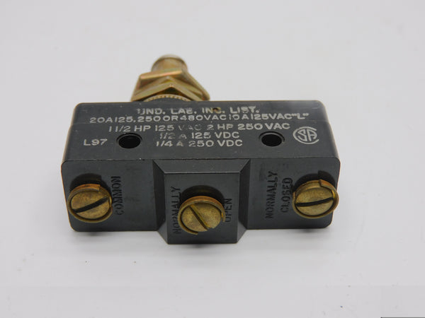 MICRO SWITCH BA-2RQ1-A2 250VDC 20A NSNP