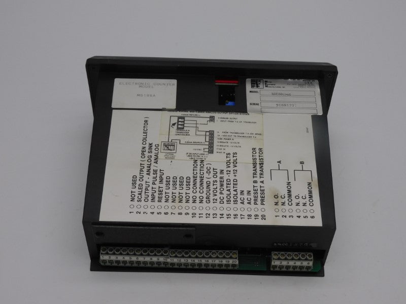 MEM MEMTROL MS196A 12V UNMP