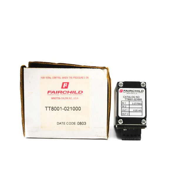 FAIRCHILD TT8001-021000 3-27PSI NSMP