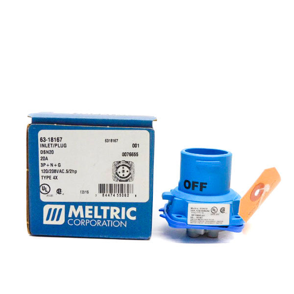 MELTRIC 63-18167 120/208VAC 20A NSMP