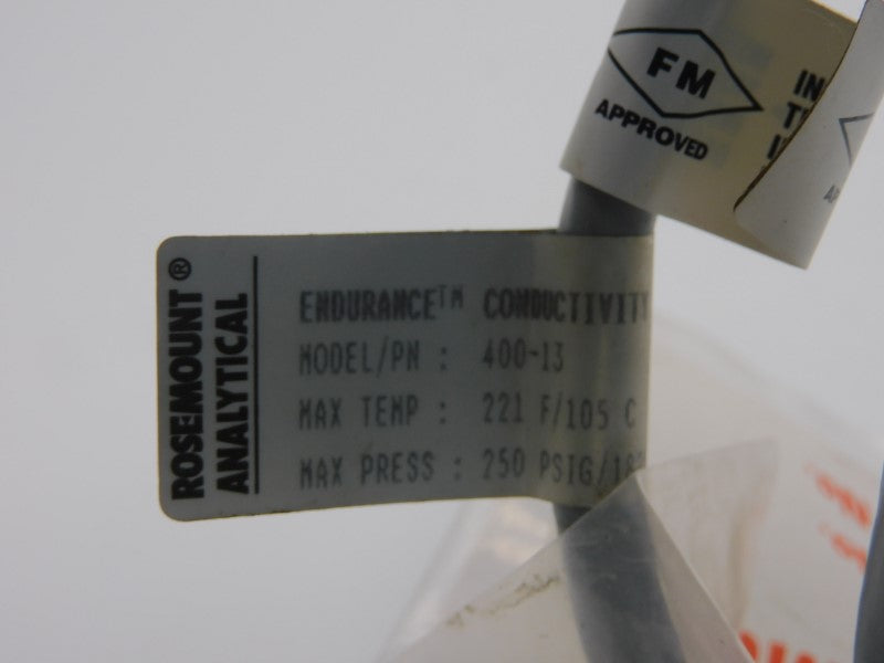 ROSEMOUNT ANALYTICAL 400-13 REV. J 250PSI NSNP