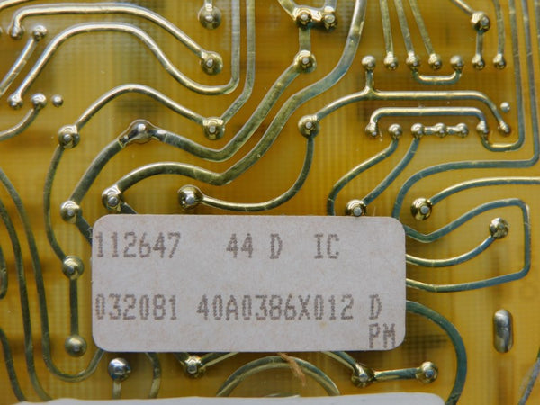 EMERSON 40A0386X012 REV. D NSNP