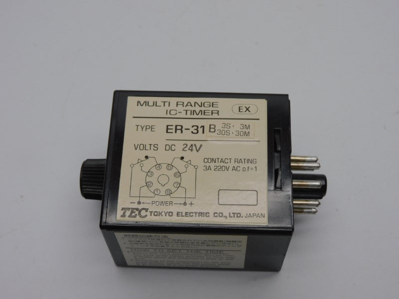 TOKYO ELECTRIC ER-31 24VDC 3A 30S-30M NSNP