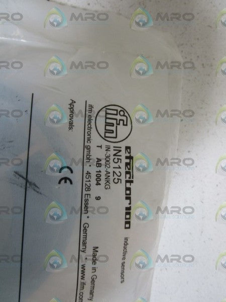 IFM EFECTOR IN5125 NSMP