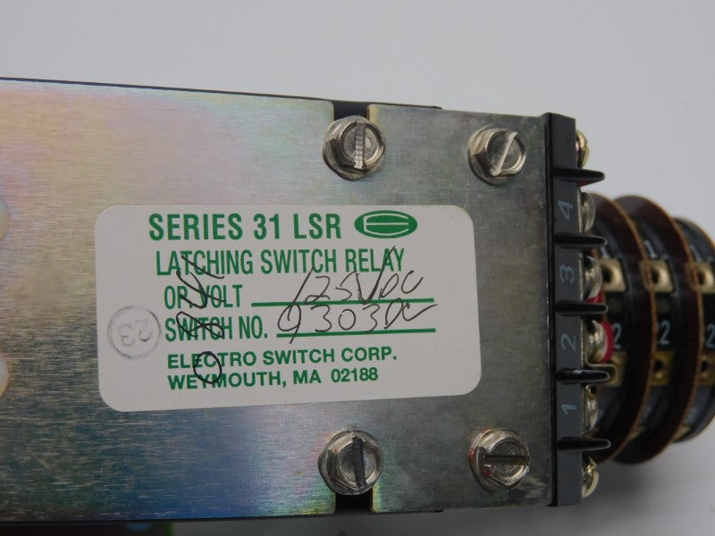 ELECTRO SWITCH 31LSR 9303DC 125VDC 10A NSNP