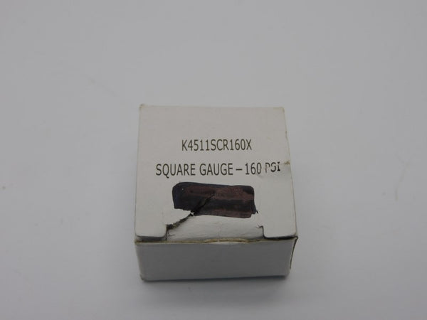 GAUGE K4511SCR160X 0-160PSI NSMP
