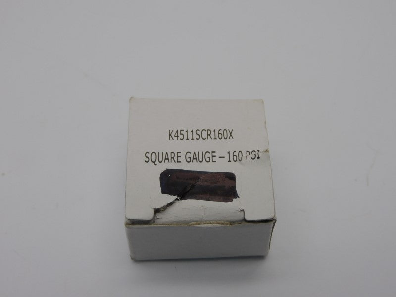 GAUGE K4511SCR160X 0-160PSI NSMP