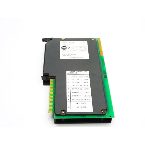 ALLEN BRADLEY 1771-OFE2 SER. B F/W B REV. Z01 5VDC 1.4A (NO TERMINAL) UNMP
