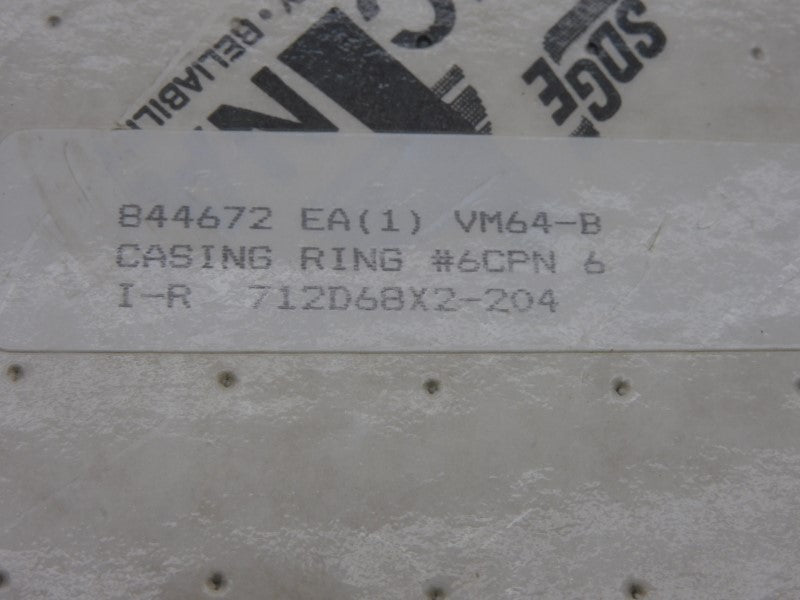 SPARE PART 712D68X2-204 844672 NSMP