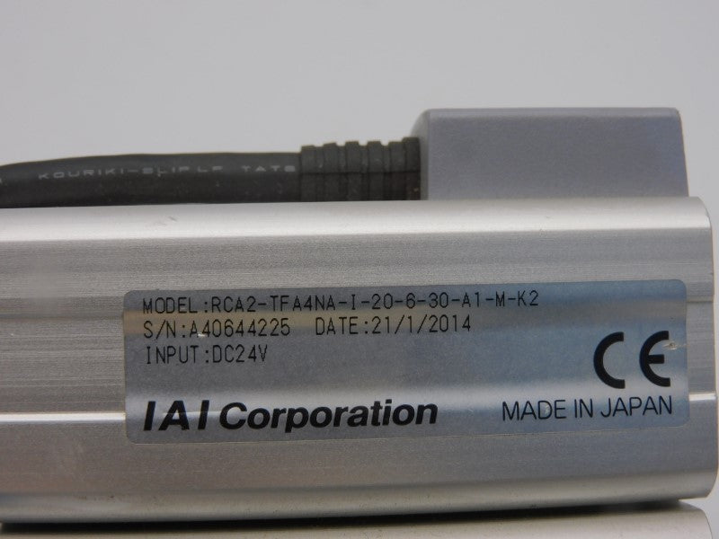 IAI RCA2-TFA4NA-I-20-6-30-A1-M-K2 24VDC NSNP