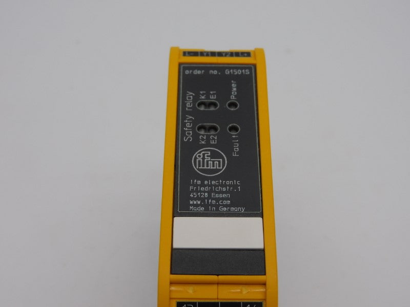 IFM EFECTOR G1501S 24VDC 6A (AS IS) NSNP