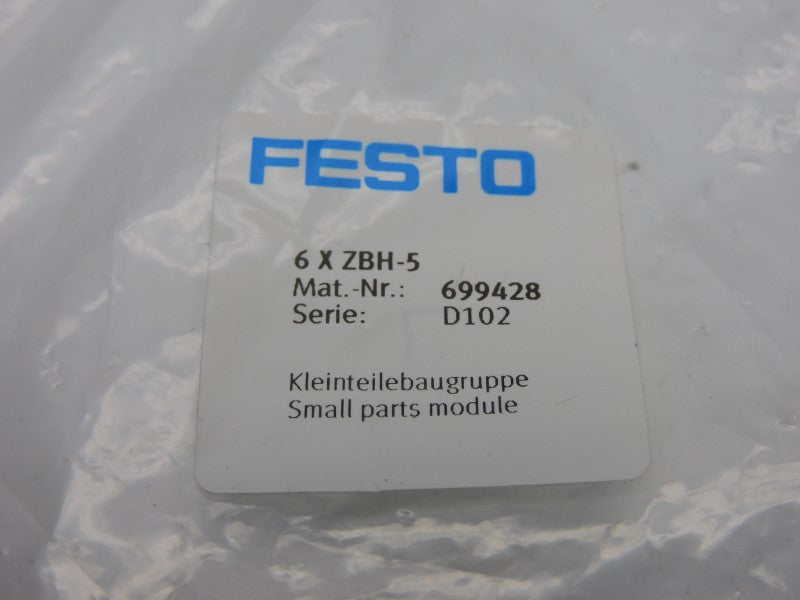 FESTO 6XZBH-5 699428 (PKG OF 6) NSMP