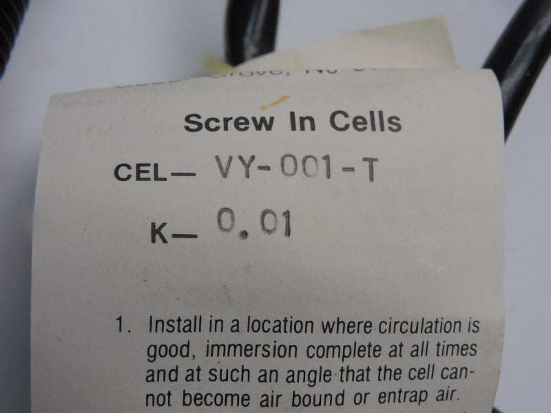 ROSEMOUNT ANALYTICAL CEL-VY-001-T-K-0.01 NSNP