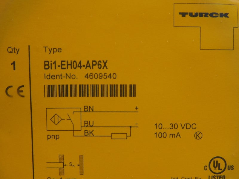 TURCK BI1-EH04-AP6X 4609540 10-30VDC NSMP