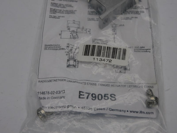 IFM EFECTOR E7905S NSMP