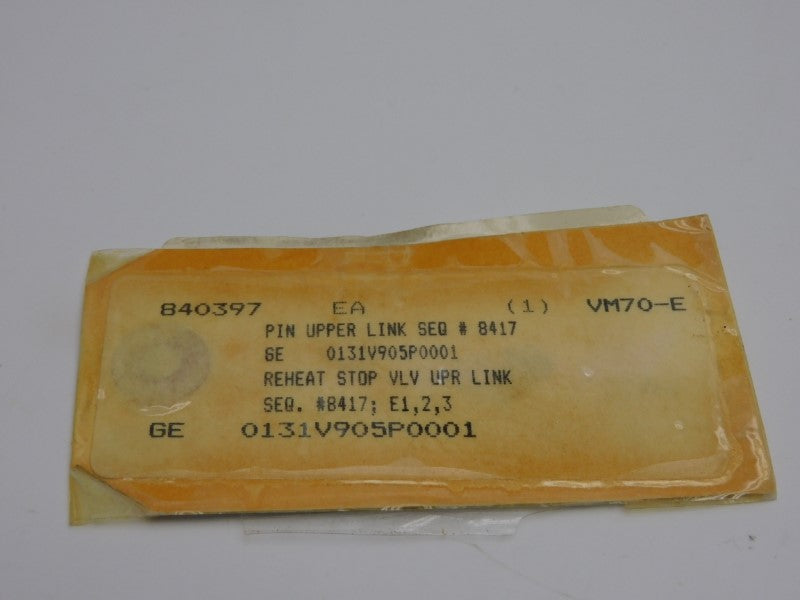 GENERAL ELECTRIC 0131V905P0001 NSMP