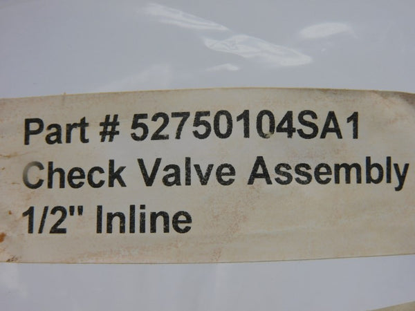 VALVE 52750104SA1 1/2" NSNP