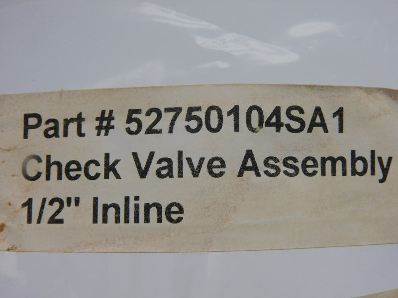 VALVE 52750104SA1 1/2" NSNP