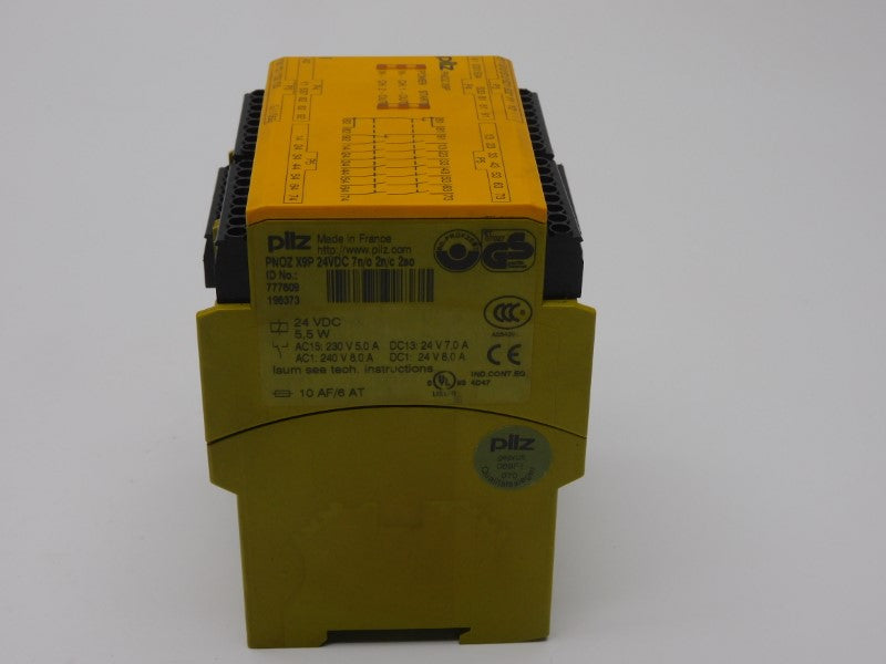 PILZ PNOZ-X9P-24VDC-7N/O-2N/C-2SO 777609 24VDC 8.0A UNMP