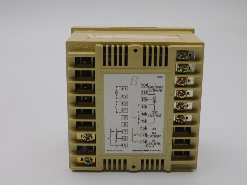 SHIMADEN SR48-1Y-000C0 240VAC 2.5A UNMP