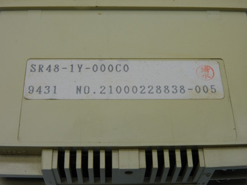 SHIMADEN SR48-1Y-000C0 240VAC 2.5A UNMP