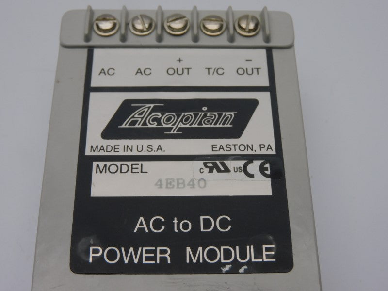 ACOPIAN 4EB40 NSNP