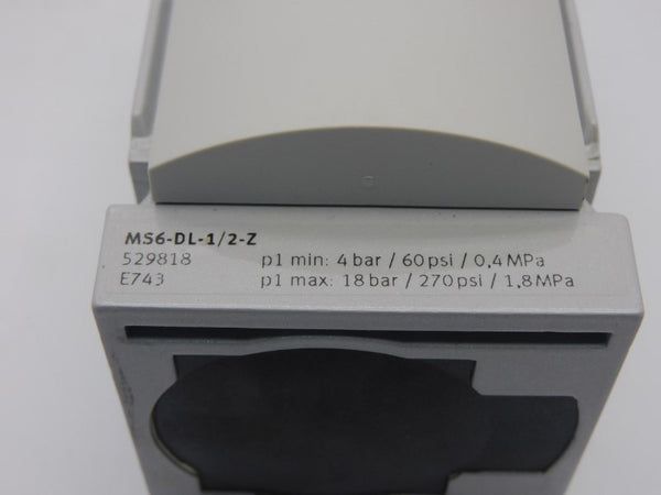 FESTO MS6-DL-1/2-Z 529818 270PSI NSNP