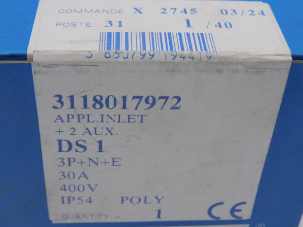 MARECHAL 3118017972 DS1 400V 30A NSFS