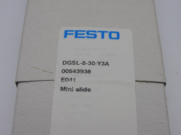 FESTO DGSL-8-30-Y3A 00543928 NSFS