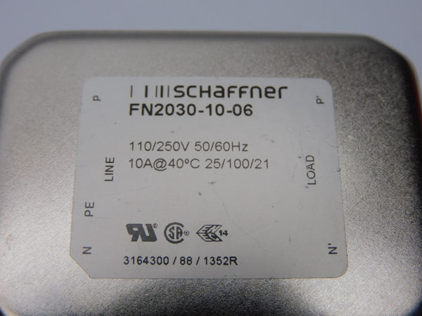 SCHAFFNER FN2030-10-06 110/250V 10A NSNP