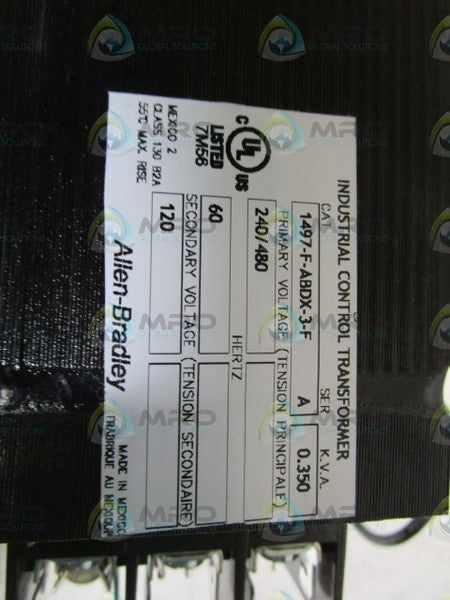 INDUSTRIAL SPARE PART 1497-F-ABDX-3-F SER. A  UNMP