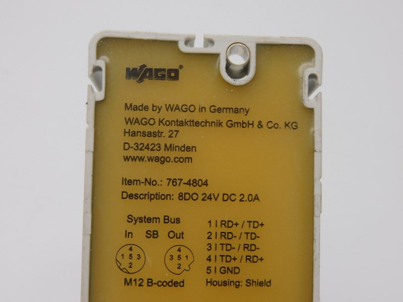 WAGO 767-4804 24VDC 2.0A NSNP