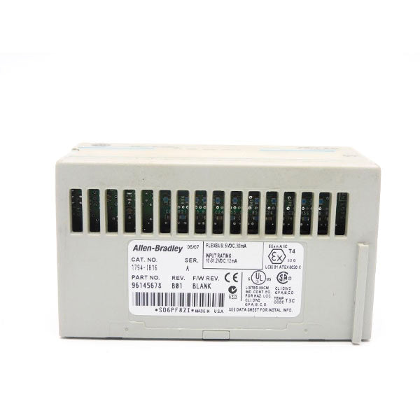 ALLEN BRADLEY 1794-IB16 SER. A REV. B01 10-31.2VDC UNMP