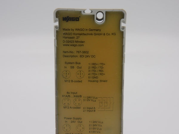 WAGO 767-3802 24VDC NSNP