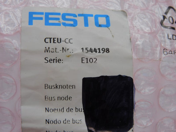 FESTO CTEU-CC 1544198 24VDC REV. 02 NSMP