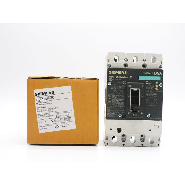 SIEMENS HDX3B080 480V 80A NSMP