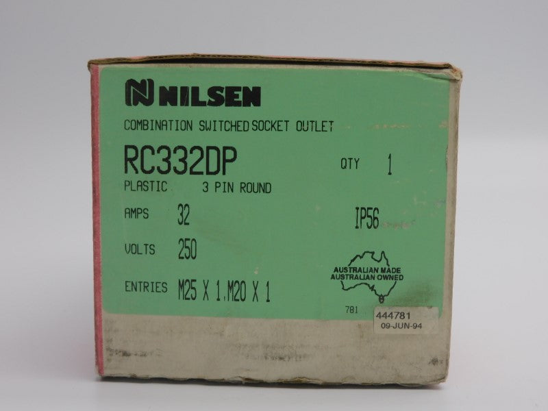 NILSEN RC332DP 250V 32A NSMP