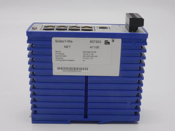 HIRSCHMANN RSB20-0800T1T1SAABHH05.3.00 9.6-32VDC 0.6-0.2A (SOITEC1-WA) NSMP