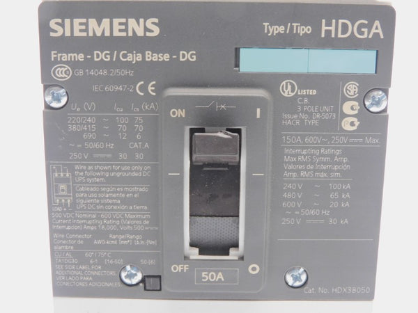 SIEMENS HDX3B050 600V 50A NSNP