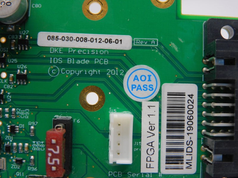 DKE PRECISION 085-030-008-012-06-01 REV. A NSNP