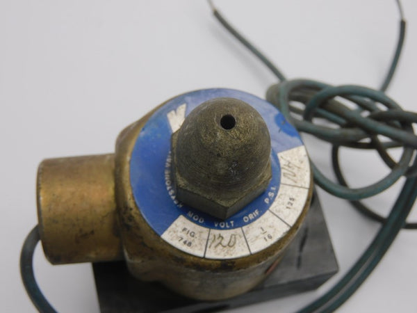 KV 748 120V 125PSI 1/16" UNMP