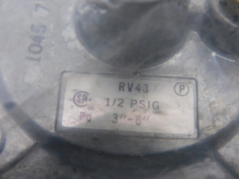 MAXITROL RV43 1/2PSI 3-6" NSNP