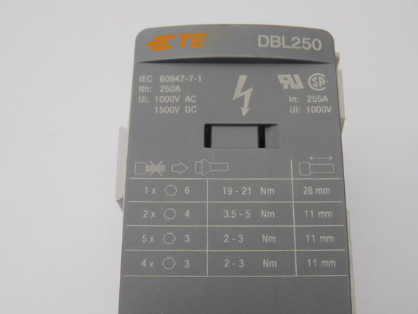 TE CONNECTIVITY 1SNL325010R0000 DBL250 1500VDC 250A NSMP