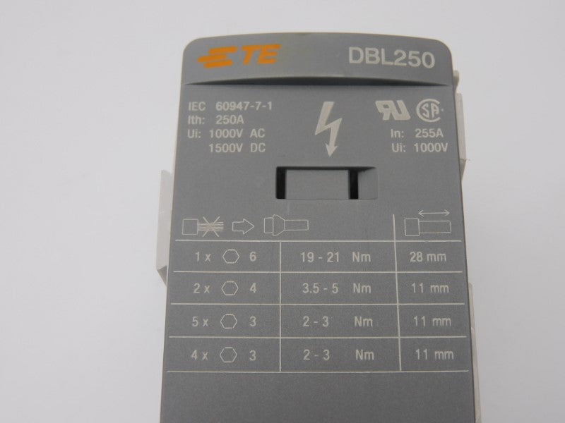 TE CONNECTIVITY 1SNL325010R0000 DBL250 1500VDC 250A NSMP