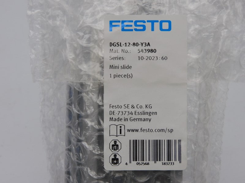 FESTO DGSL-12-80-Y3A 543980 NSMP