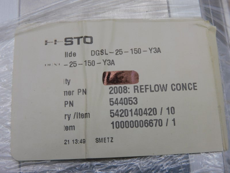 FESTO DGSL-25-150-Y3A 544053 NSMP