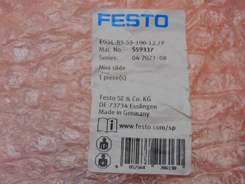 FESTO EGSL-BS-55-100-12.7P 559337 NSMP
