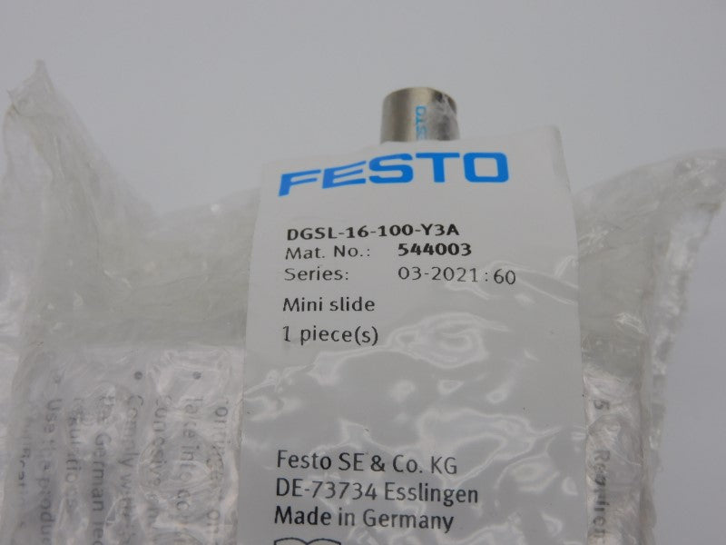 FESTO DGSL-16-100-Y3A 544003 NSMP