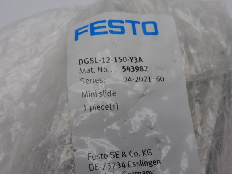FESTO DGSL-12-150-Y3A 543982 NSMP