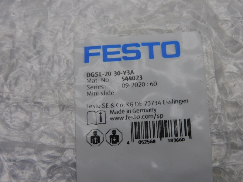 FESTO DGSL-20-30-Y3A 544023 NSMP